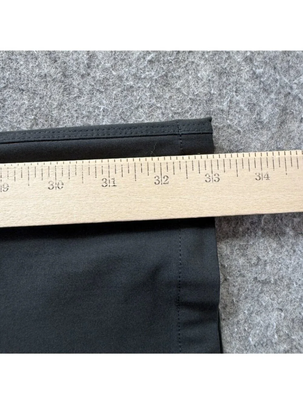 Lululemon ABC 5-Pocket Pants Men 36 x 33 Gray Classic Fit Stretch - Picture 14 of 16